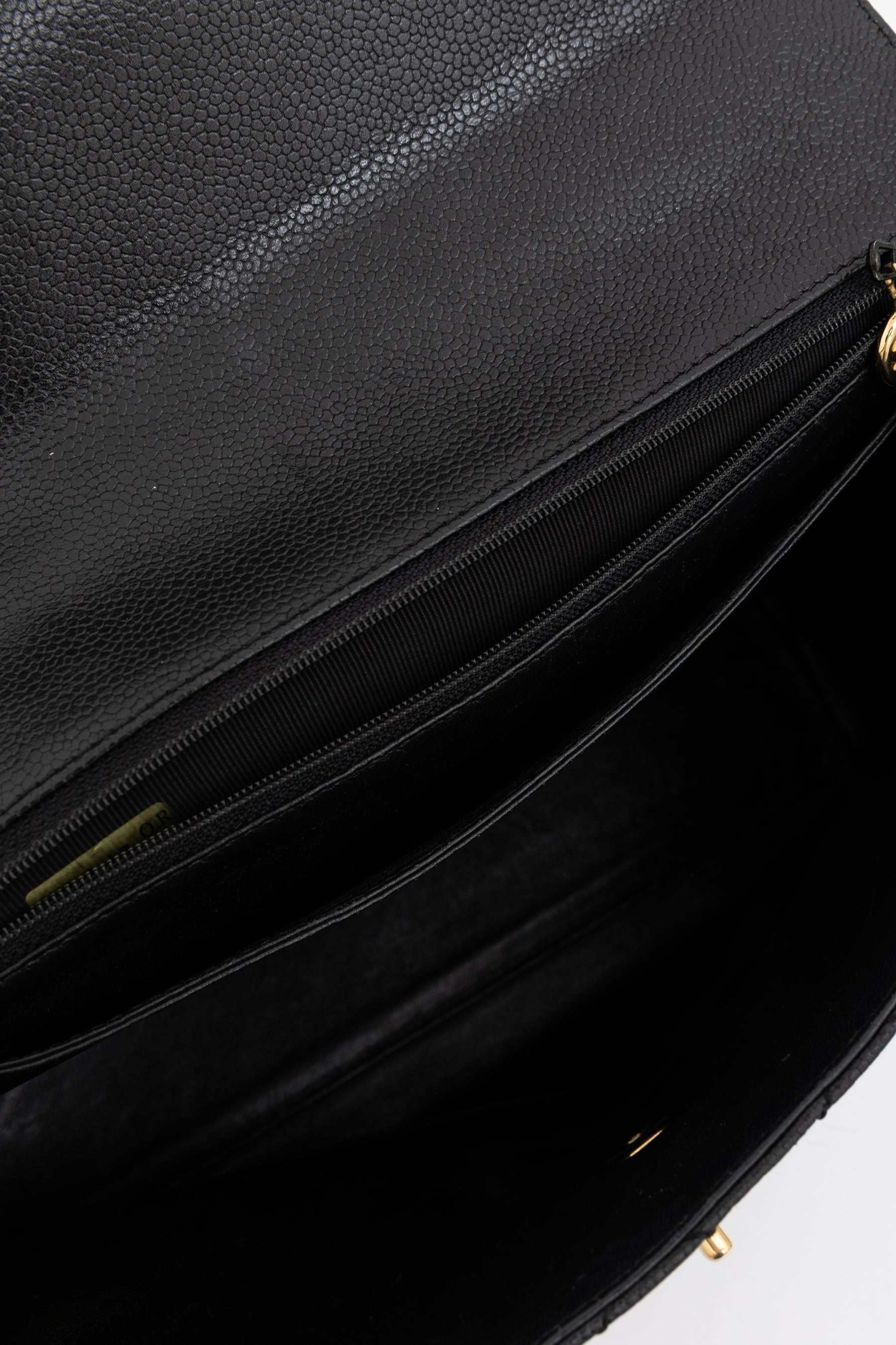 Quilted Caviar Leather Kelly Bag