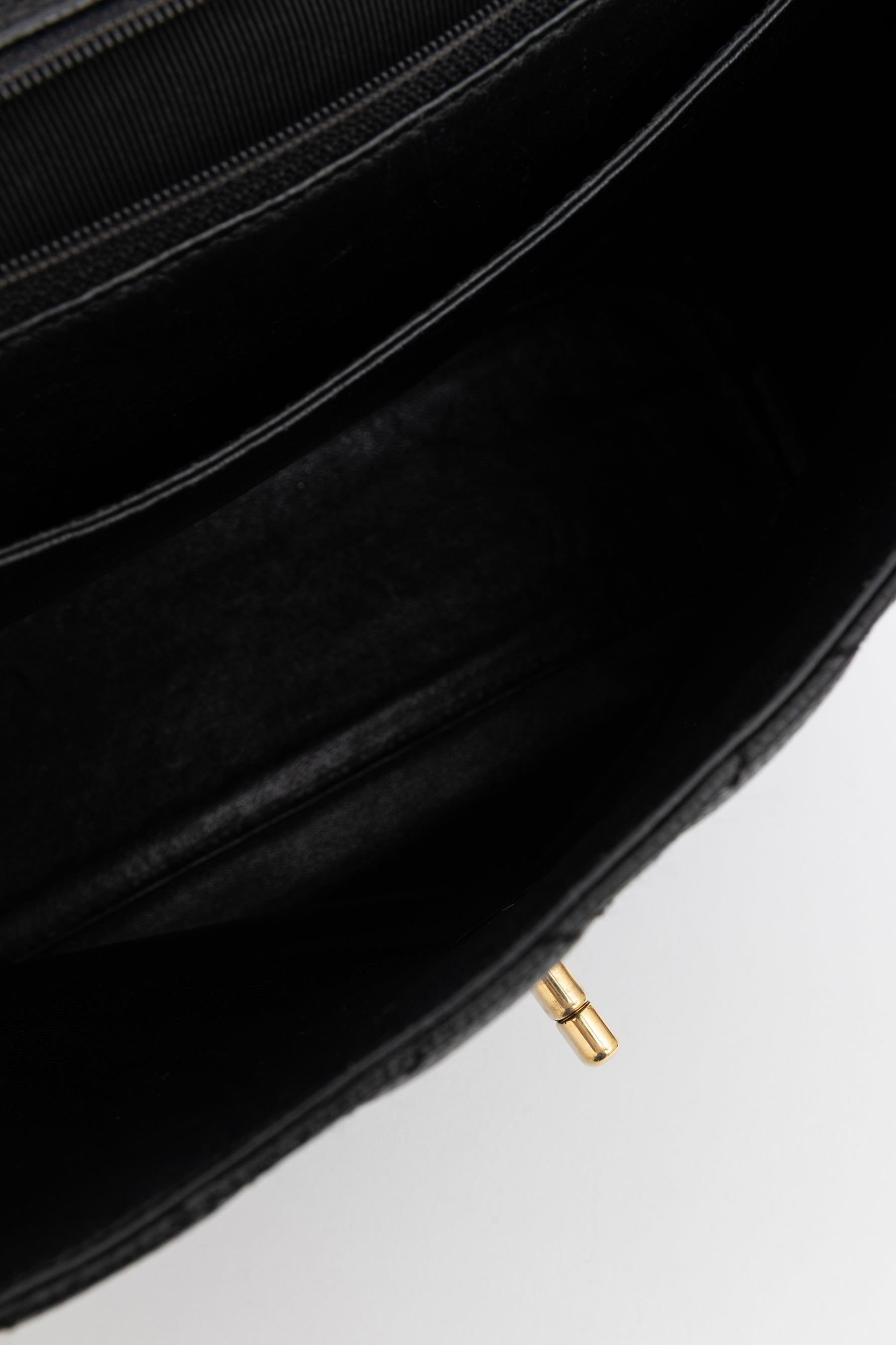Quilted Caviar Leather Kelly Bag
