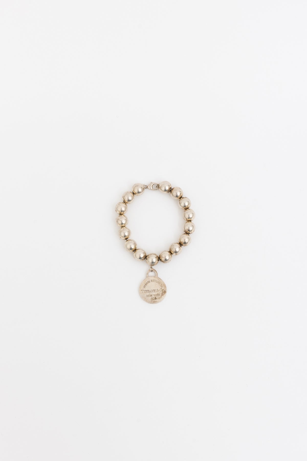Tiffany Silver Heart Tag Bracelet