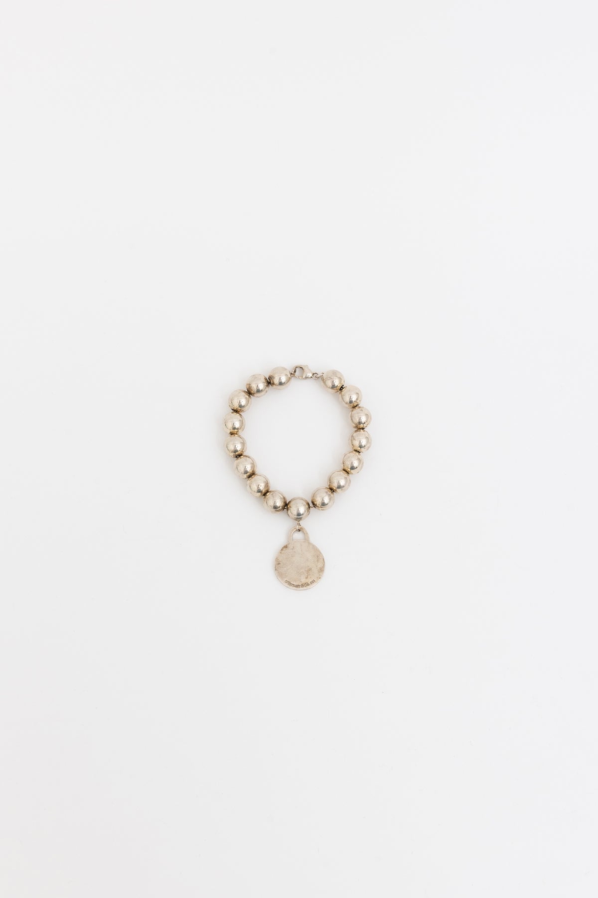 Tiffany Silver Heart Tag Bracelet