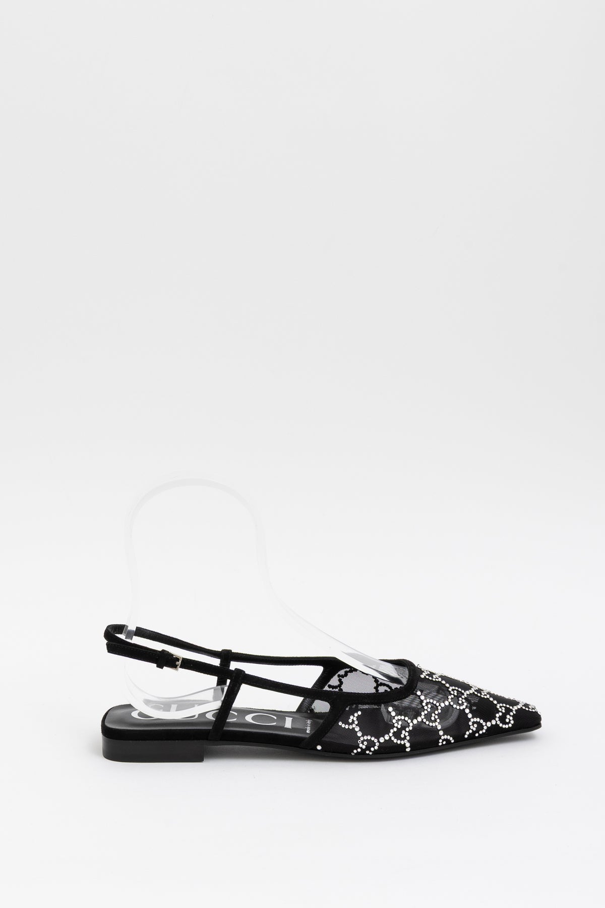 Crystal Embellished Slingbacks