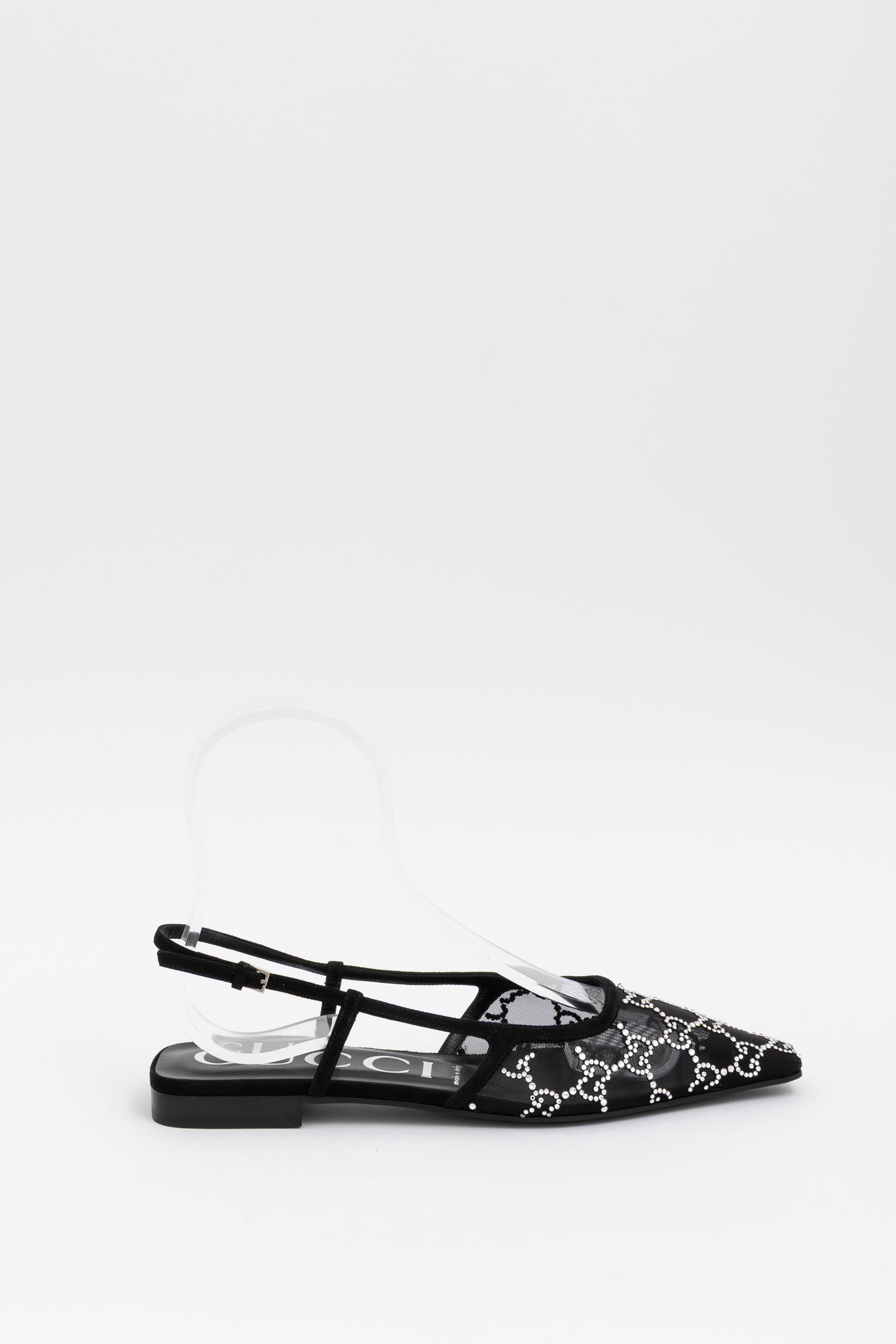 Crystal Embellished Slingbacks