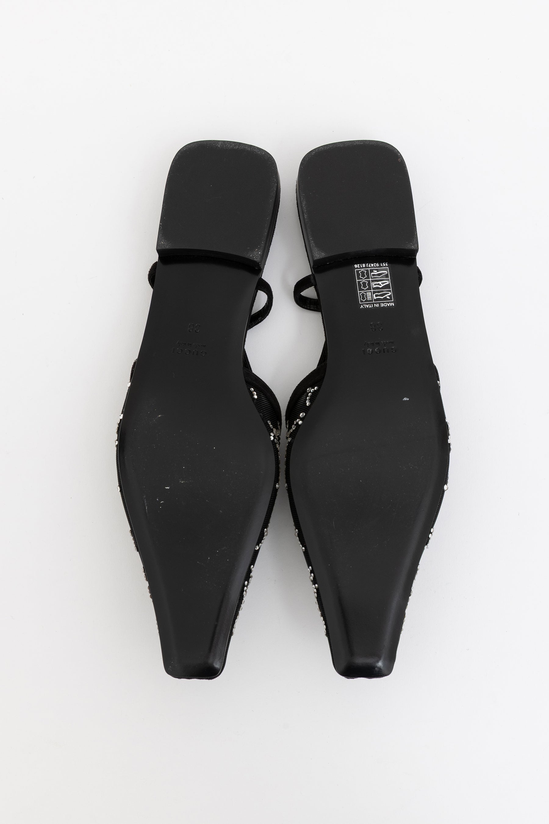 Crystal Embellished Slingbacks