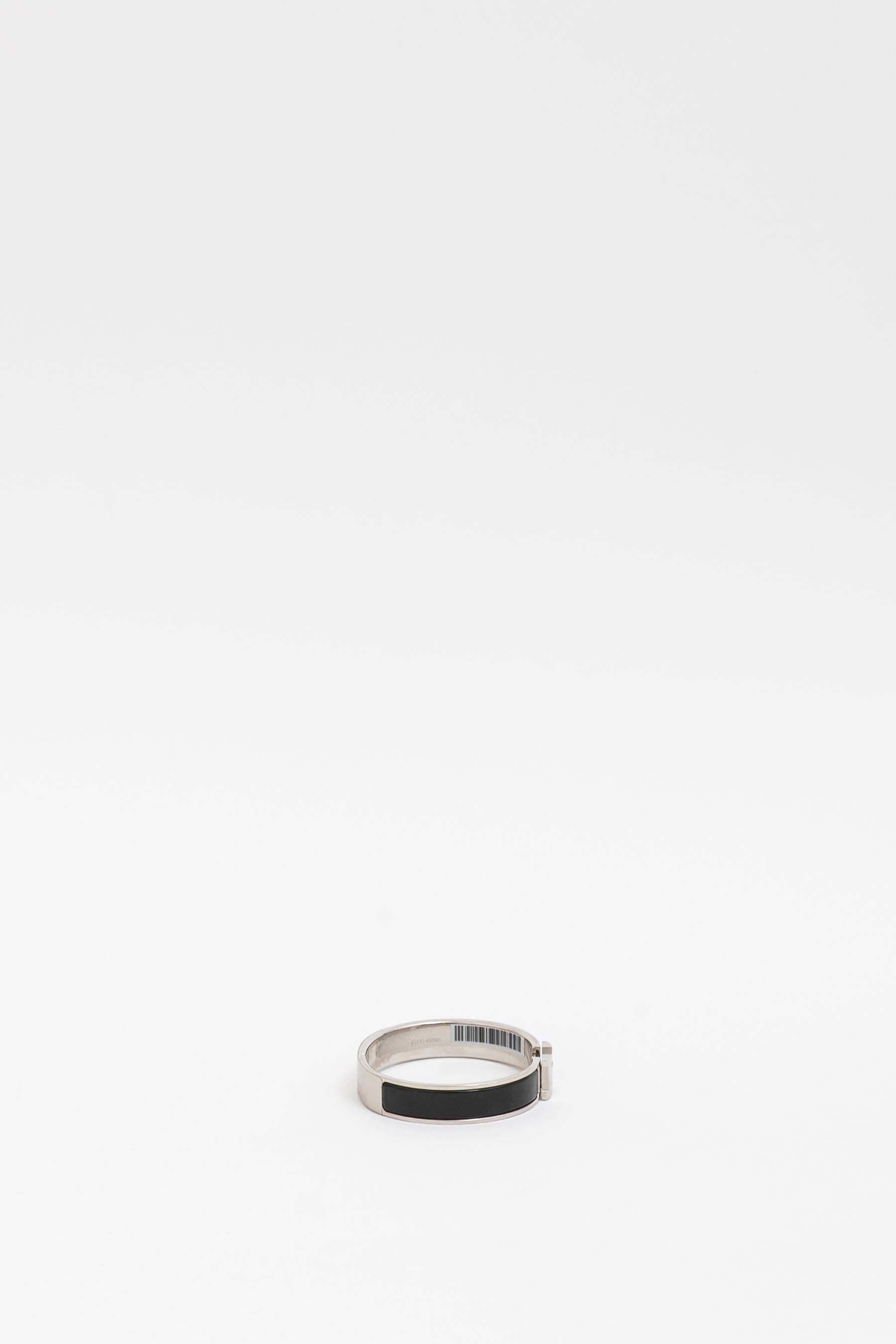 Clic H Bracelet Silver Black, GM