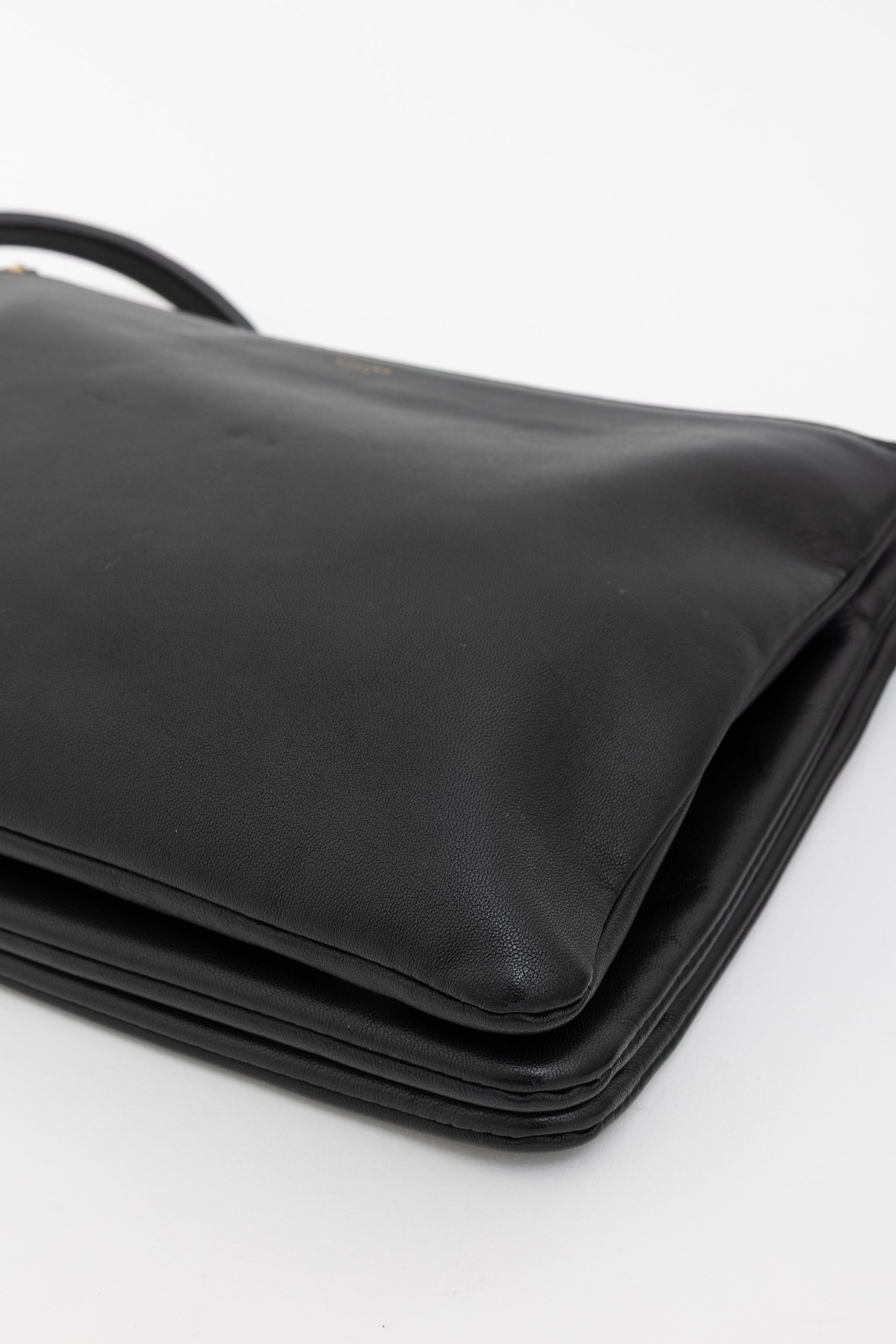 Leather Trio Bag
