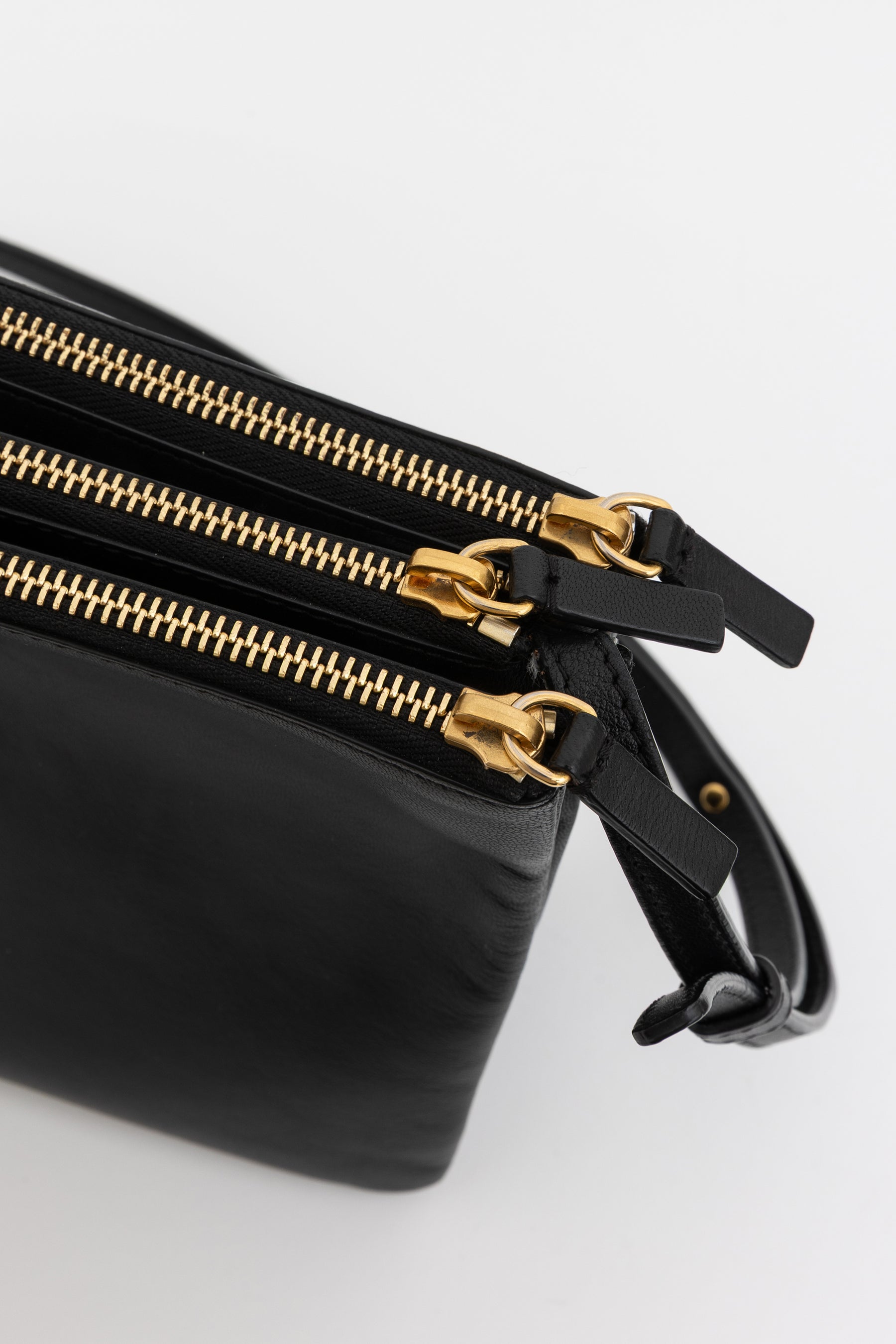 Leather Trio Bag
