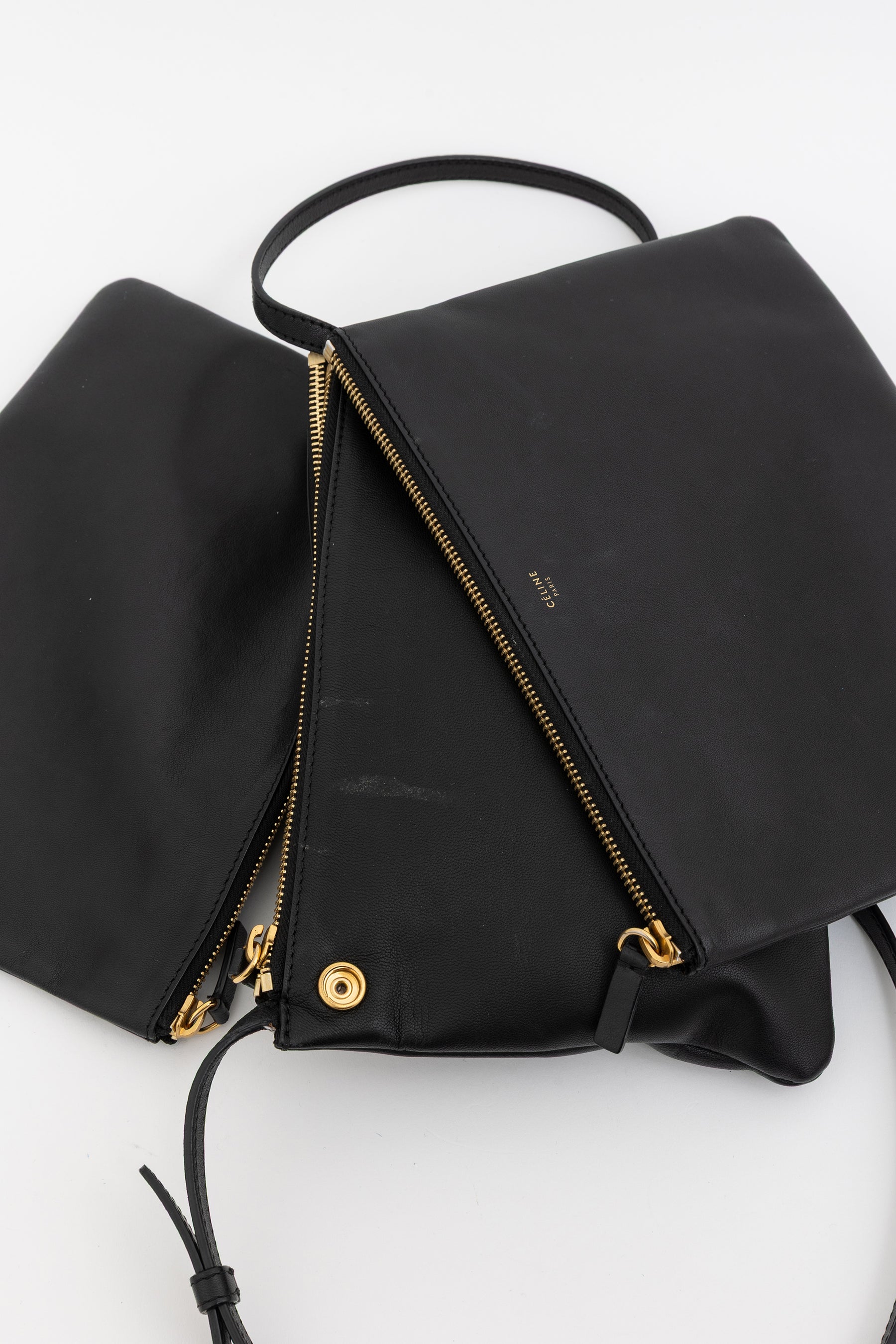 Leather Trio Bag