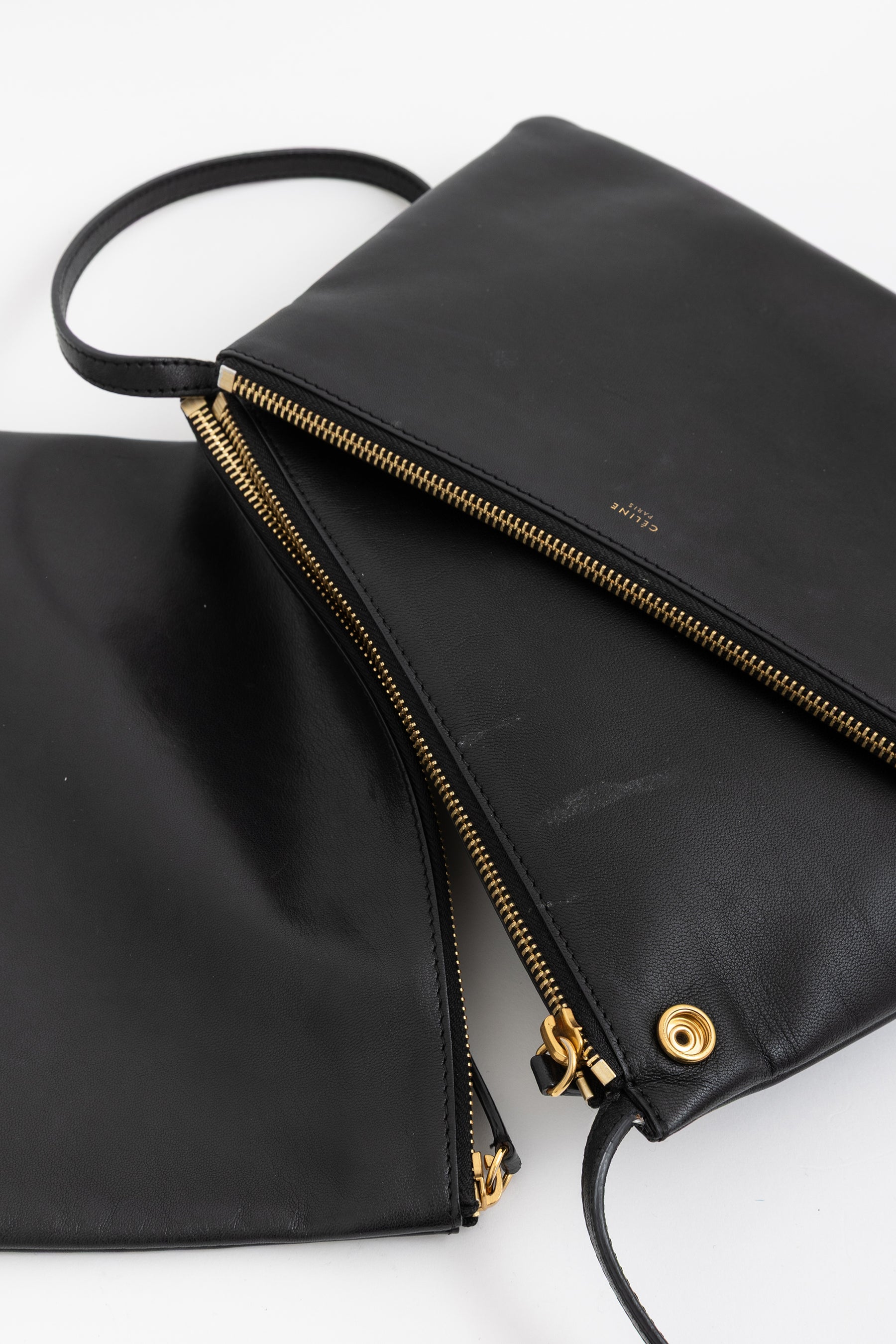 Leather Trio Bag