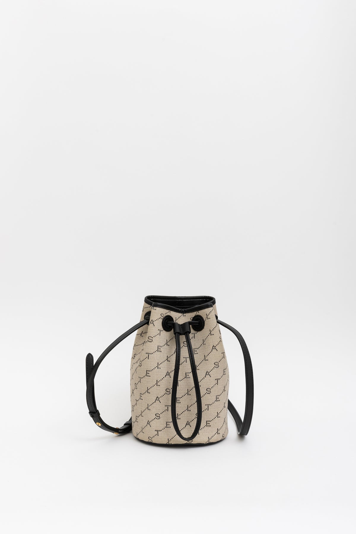 Monogram Denim Mini Bucket Bag