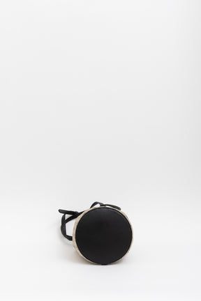 Monogram Denim Mini Bucket Bag