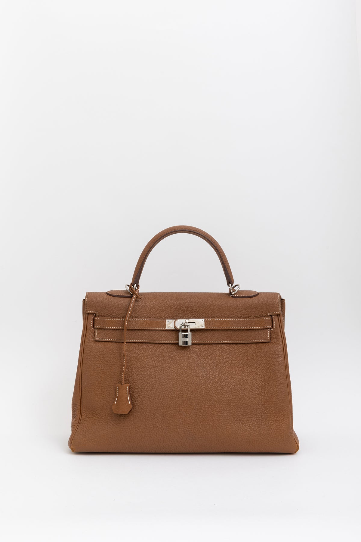 Gold Togo Leather Kelly 35