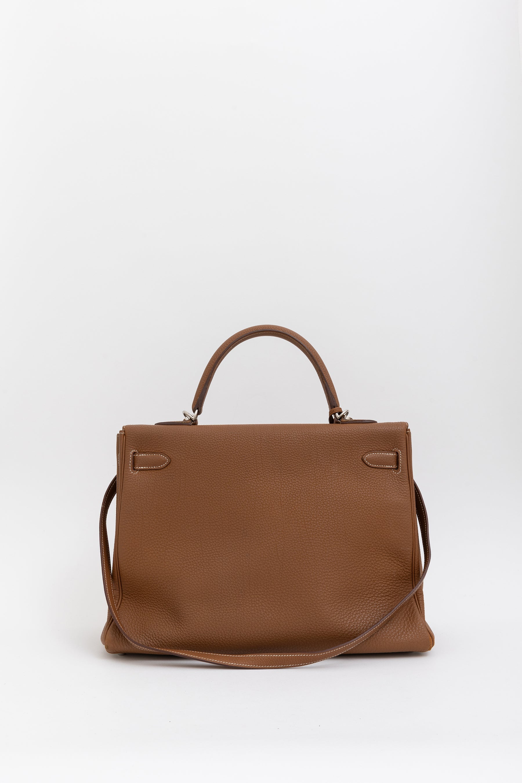 Gold Togo Leather Kelly 35