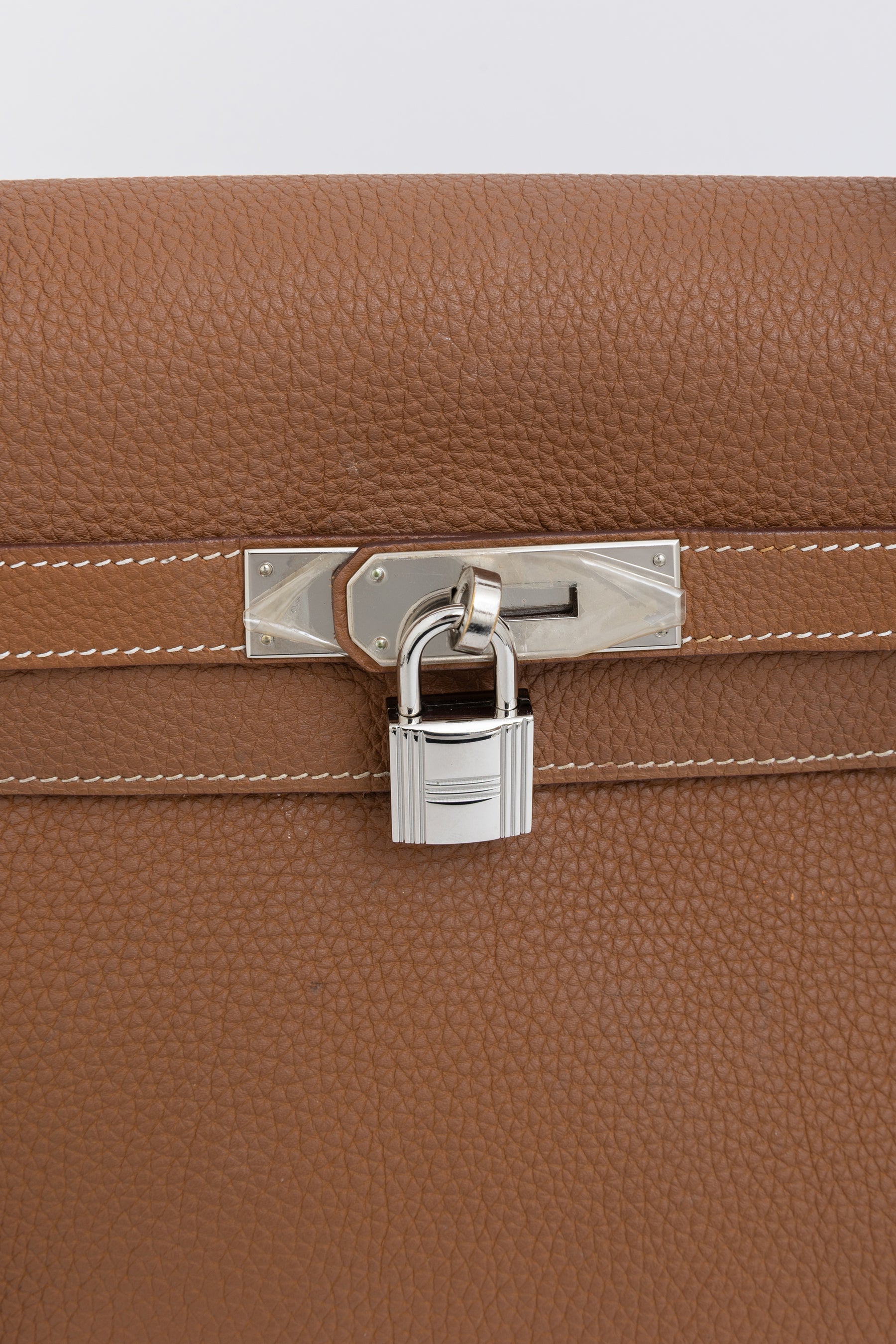 Gold Togo Leather Kelly 35