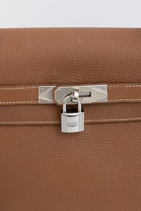 Gold Togo Leather Kelly 35