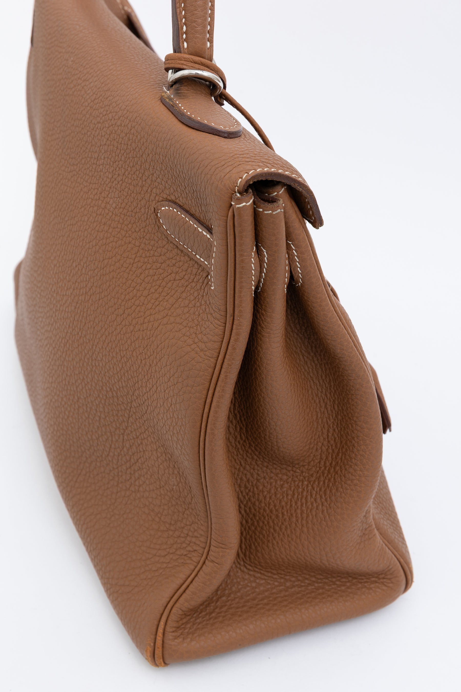 Gold Togo Leather Kelly 35