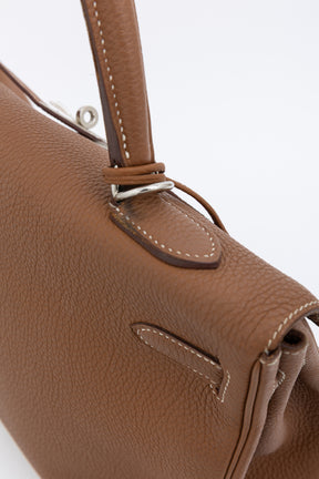 Gold Togo Leather Kelly 35