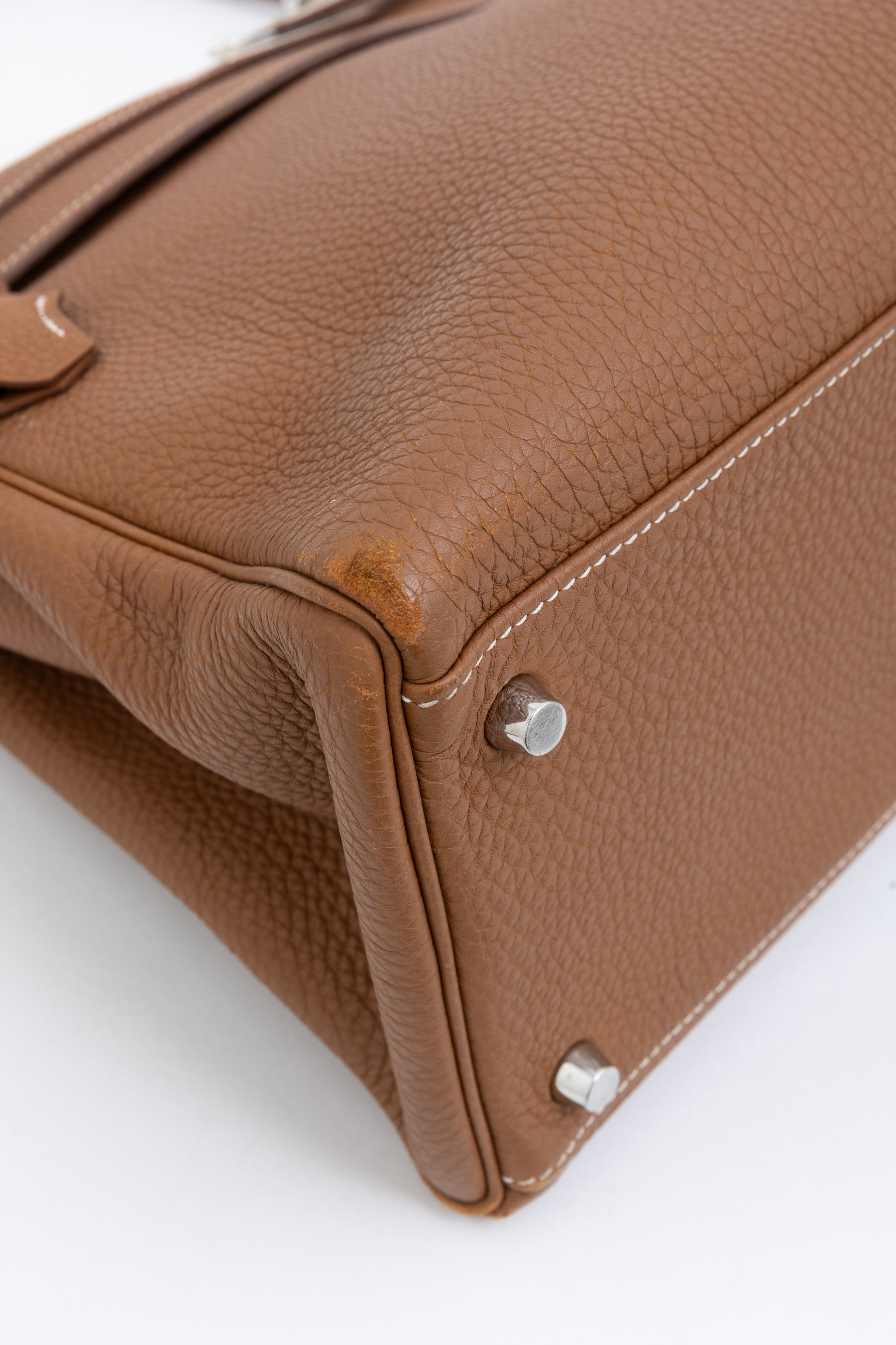 Gold Togo Leather Kelly 35