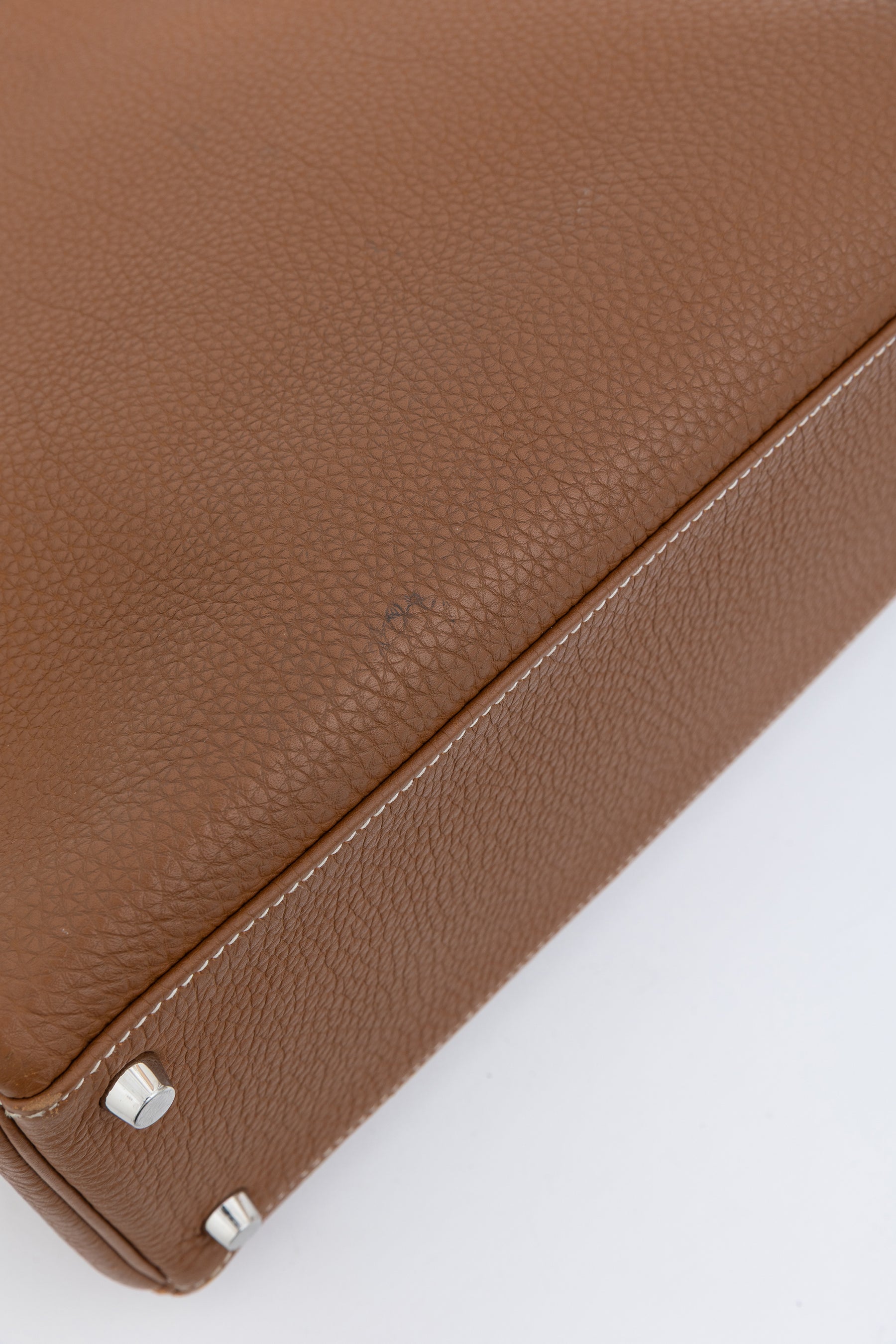 Gold Togo Leather Kelly 35
