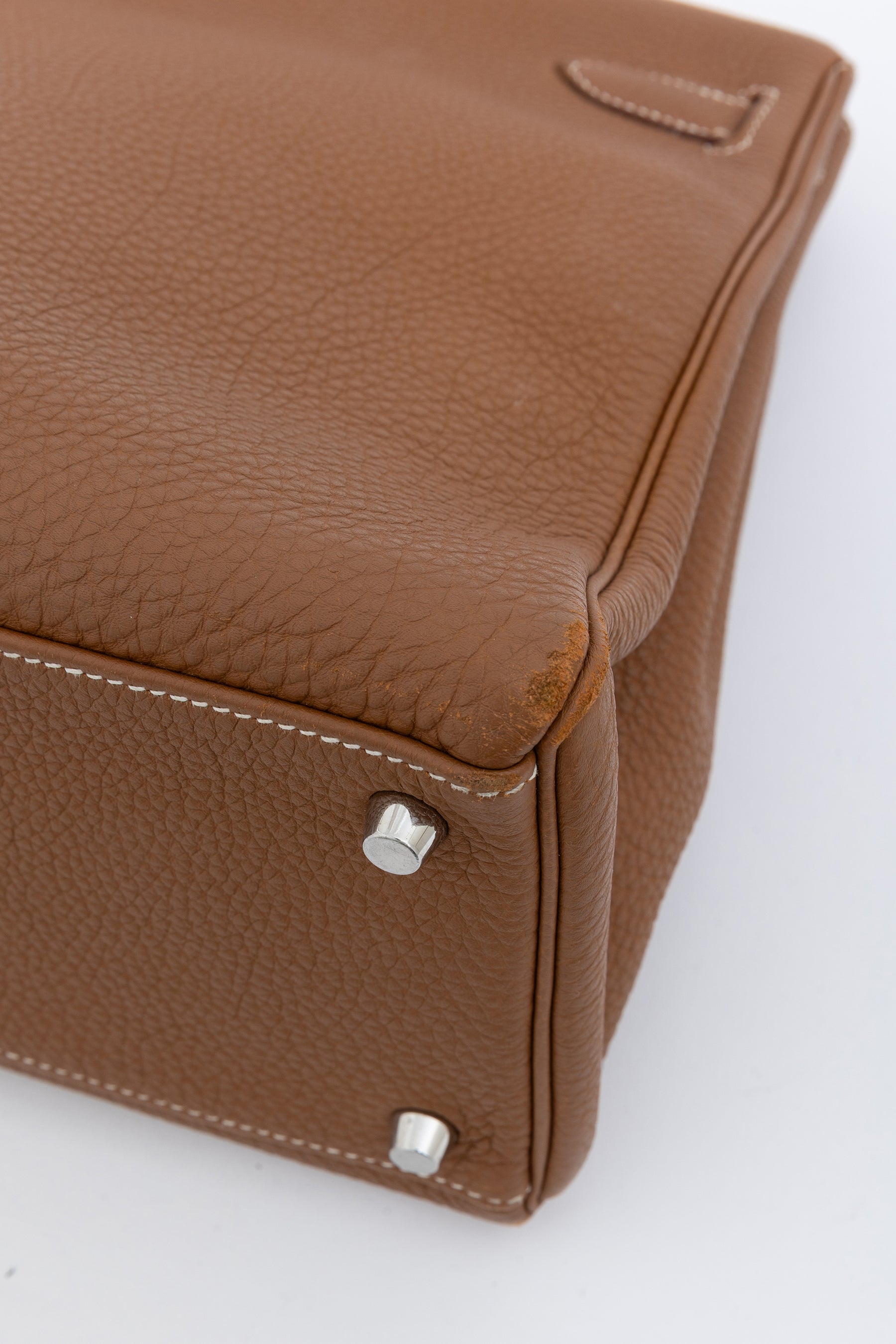 Gold Togo Leather Kelly 35