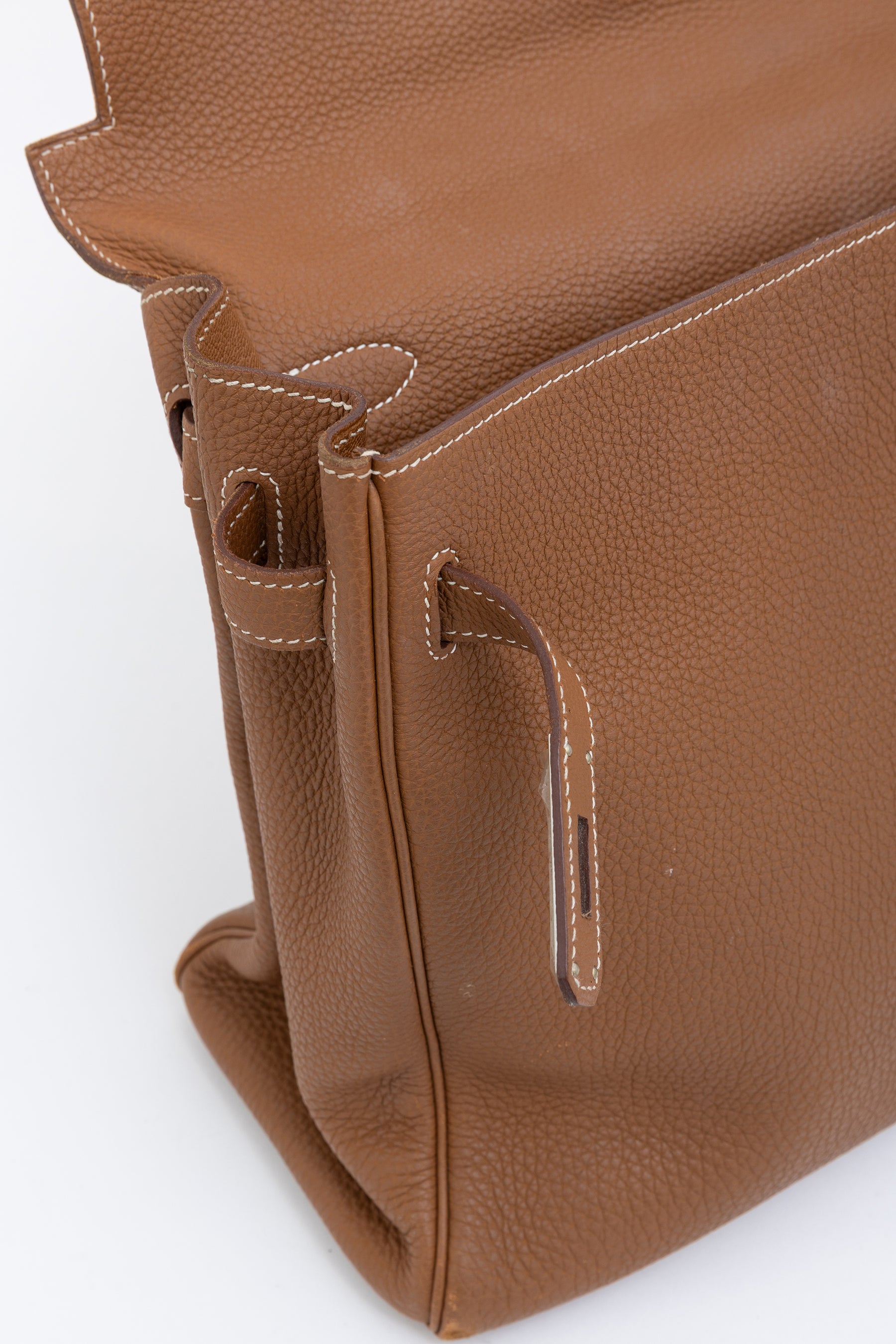 Gold Togo Leather Kelly 35