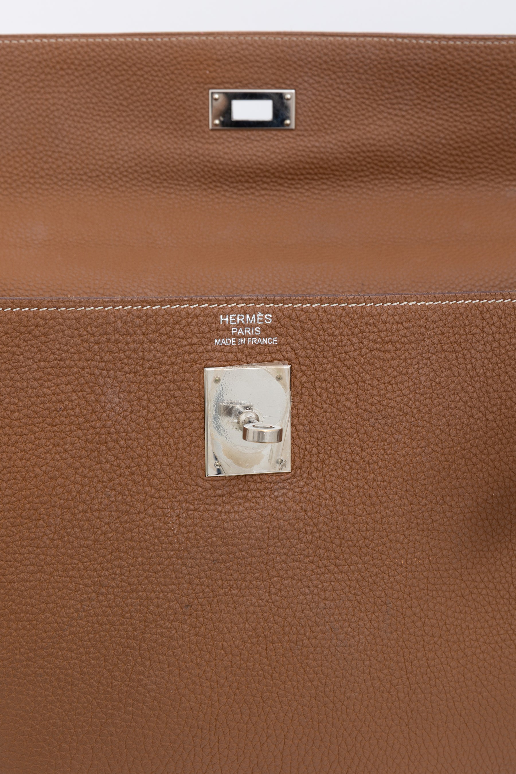 Gold Togo Leather Kelly 35