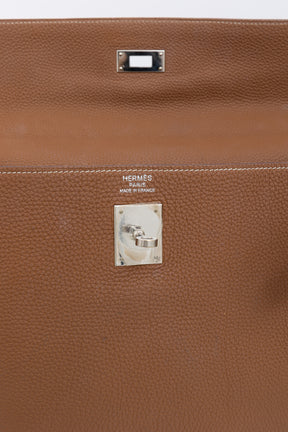 Gold Togo Leather Kelly 35