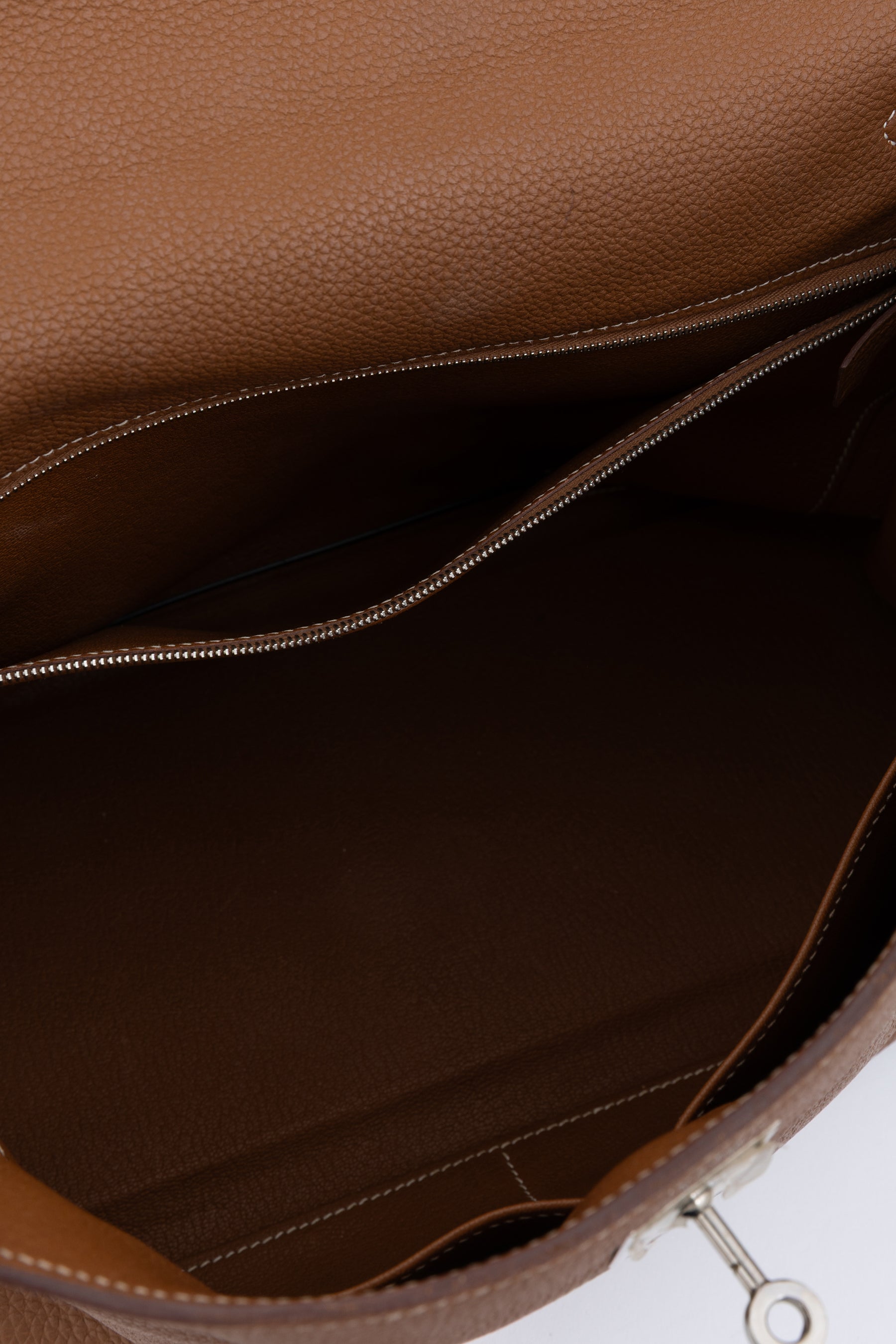 Gold Togo Leather Kelly 35