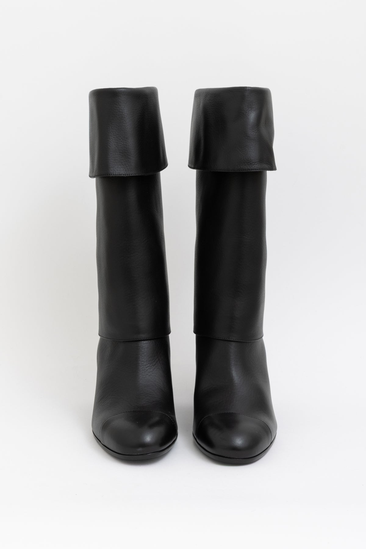 'Pirate' Style Calf Boots