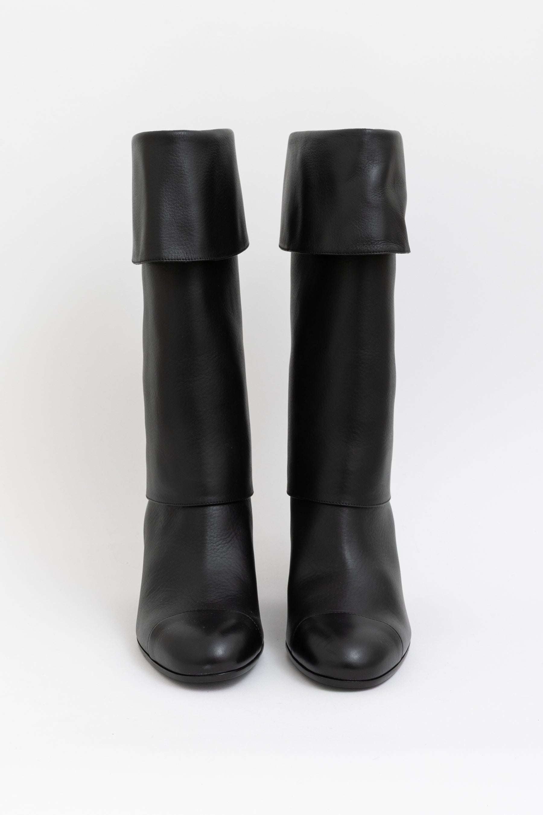 'Pirate' Style Calf Boots