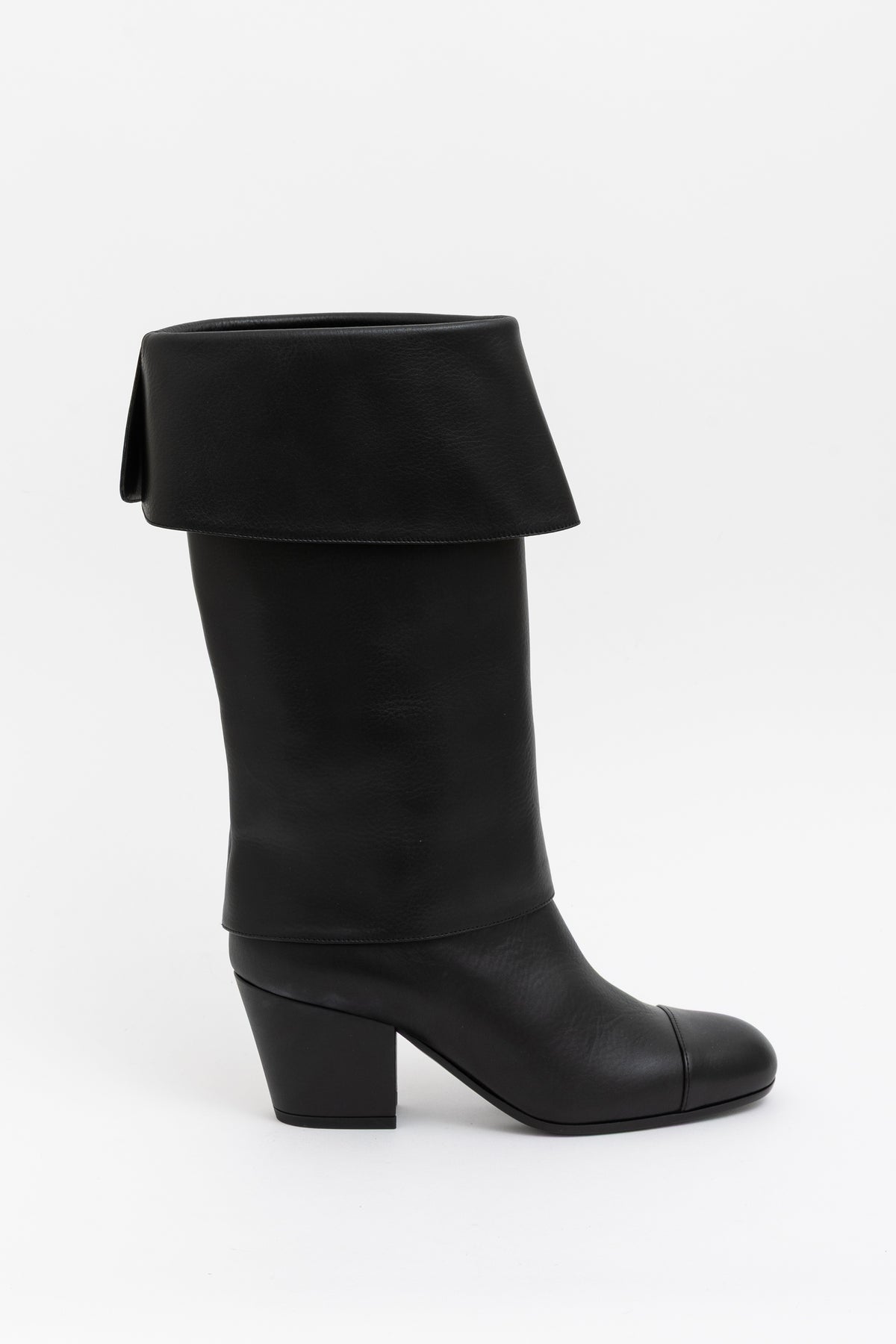 'Pirate' Style Calf Boots