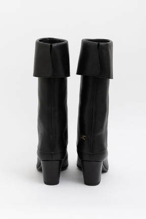'Pirate' Style Calf Boots