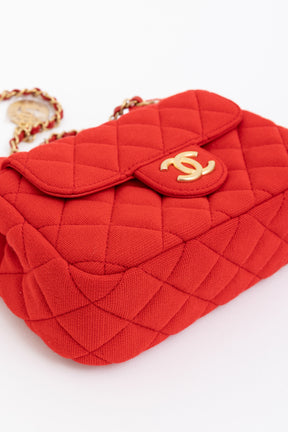 CC Hobo Quilted Jersey Shoulder Bag