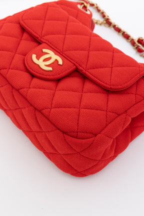 CC Hobo Quilted Jersey Shoulder Bag