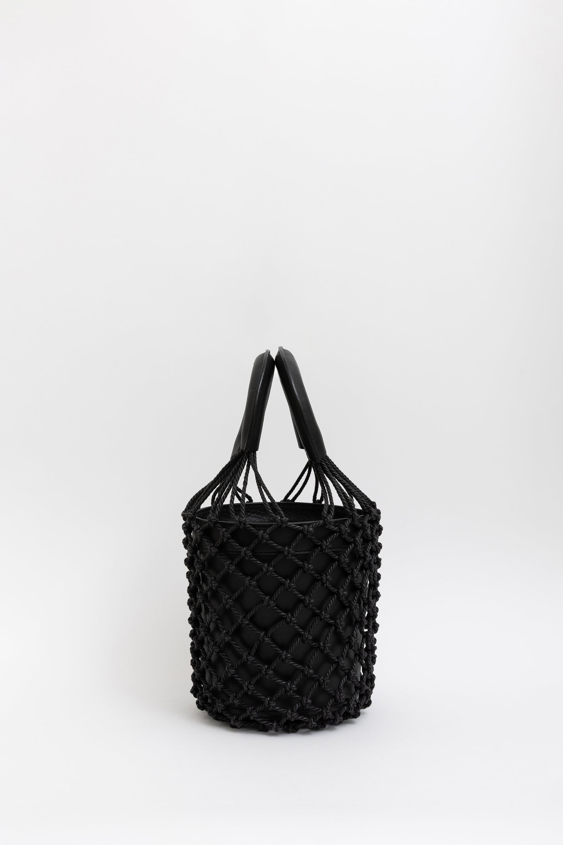 Moreau Mini Leather Bucket Bag