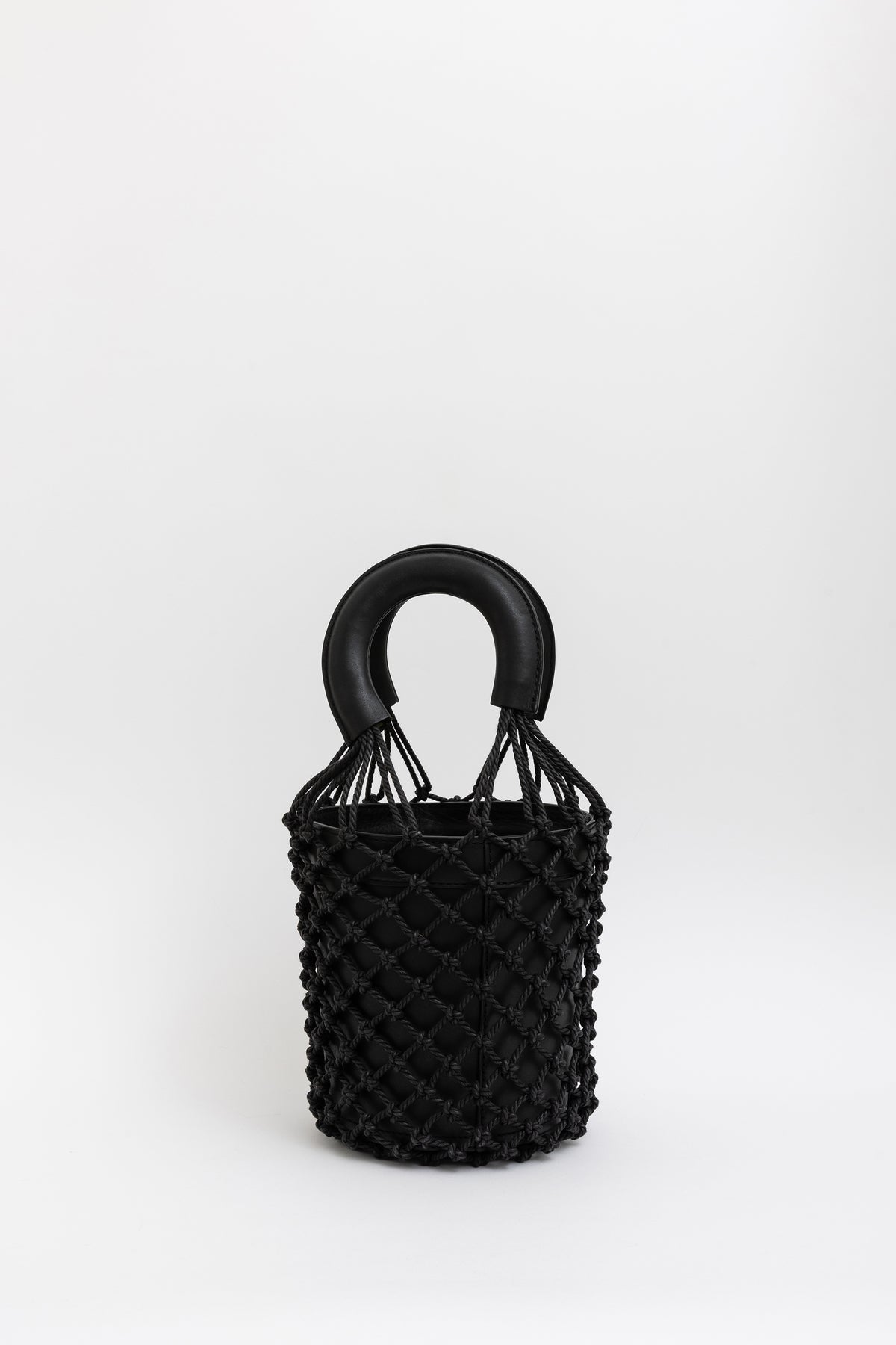 Moreau Mini Leather Bucket Bag