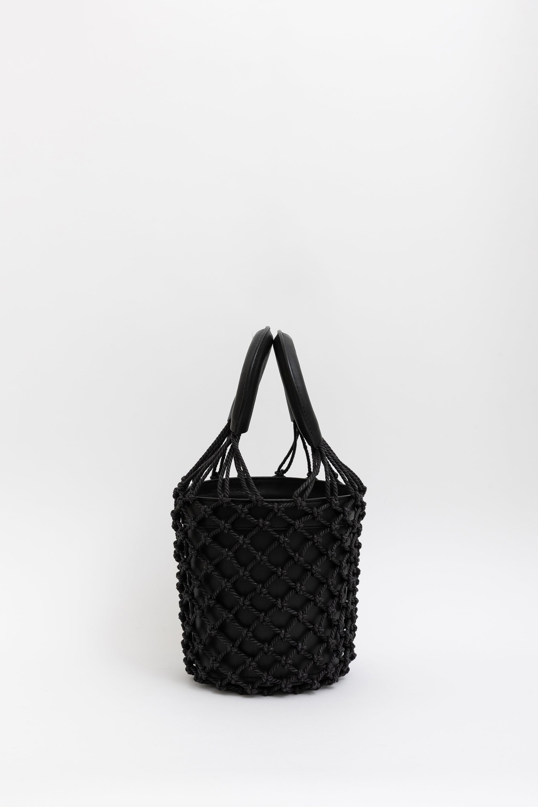 Moreau Mini Leather Bucket Bag