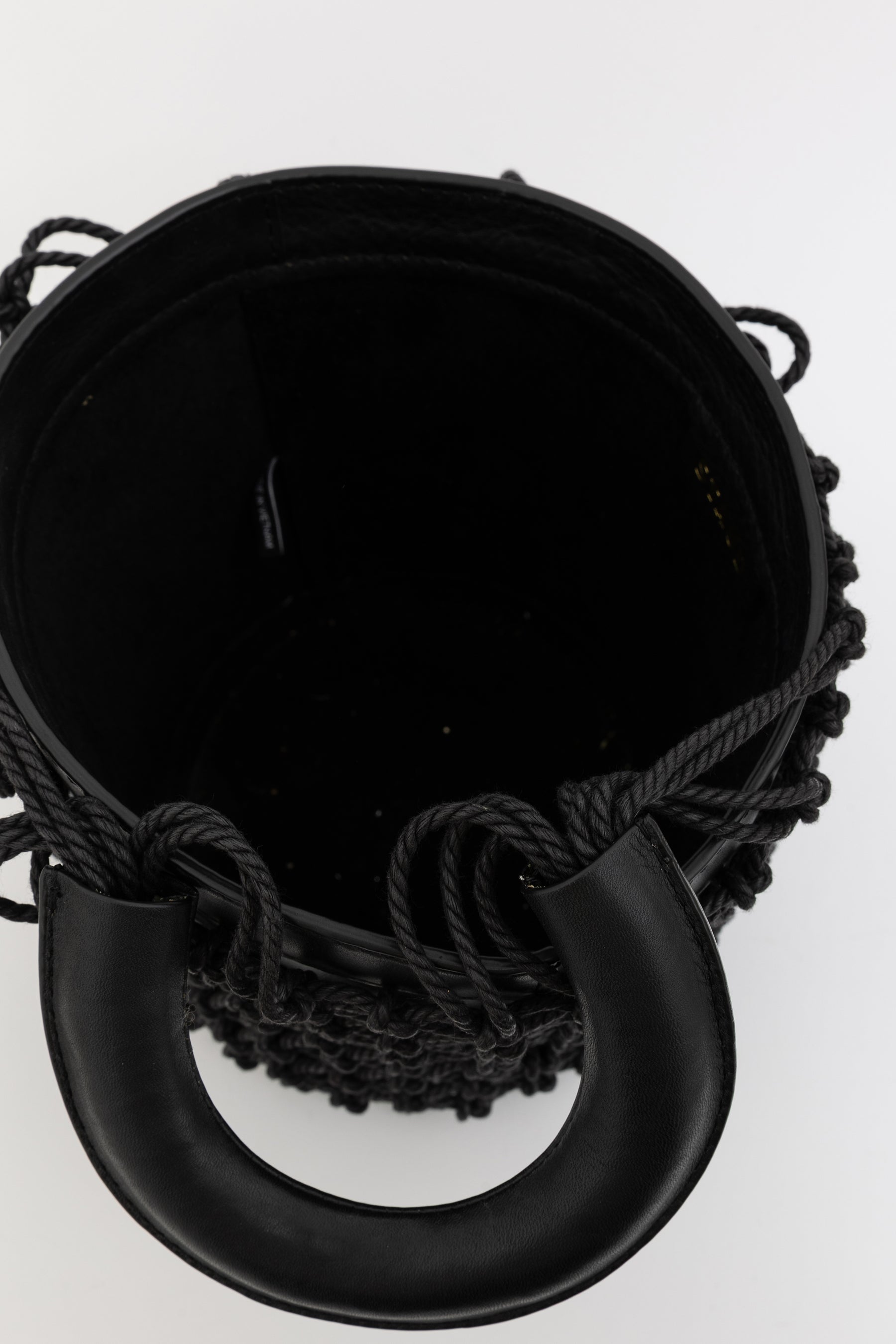 Moreau Mini Leather Bucket Bag