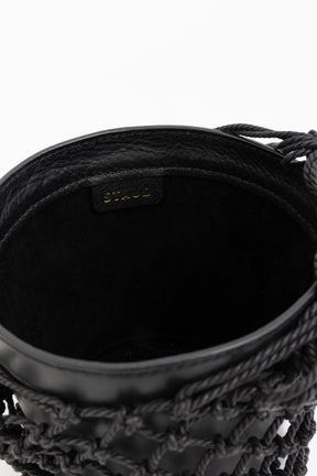 Moreau Mini Leather Bucket Bag
