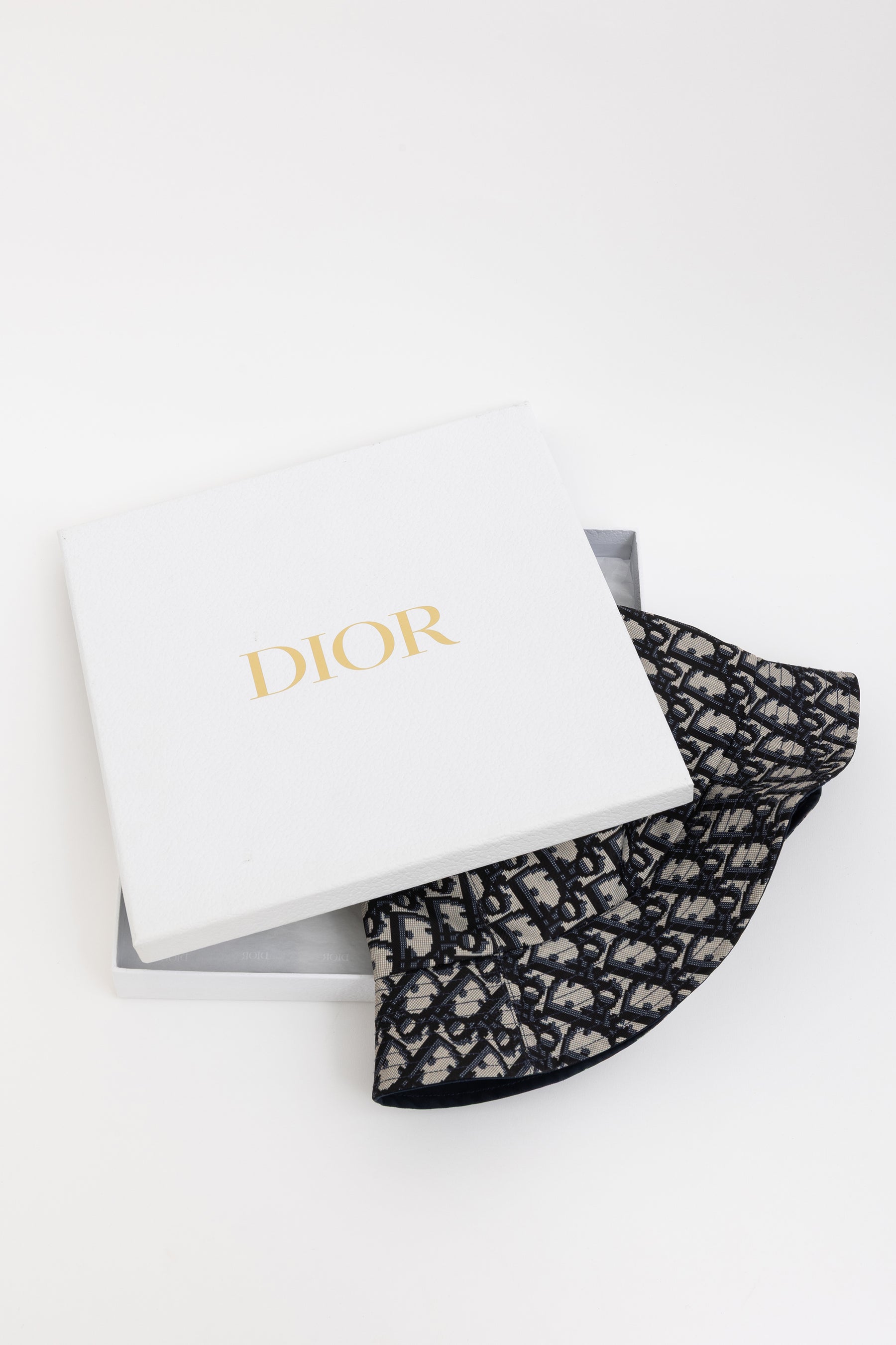 Oblique Monogram Reversible Bucket Hat