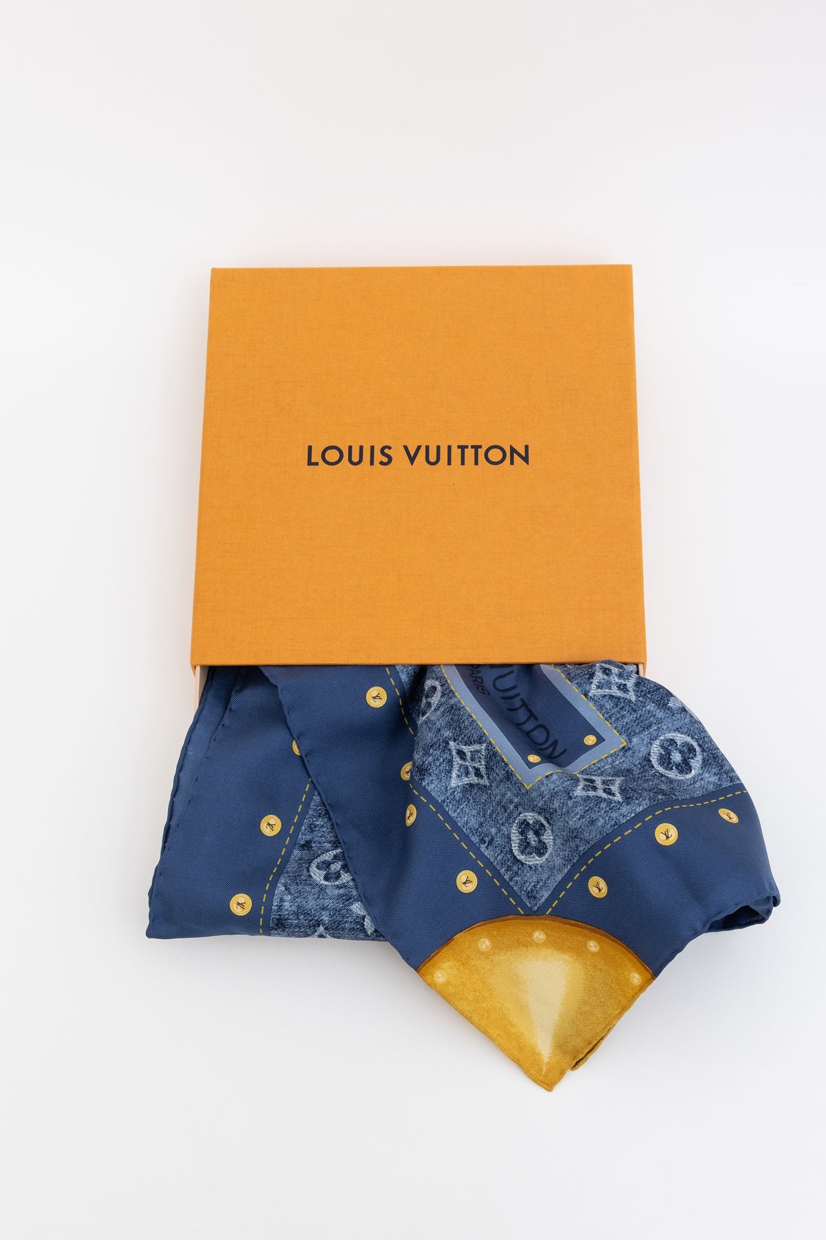 Monogram Silk Scarf