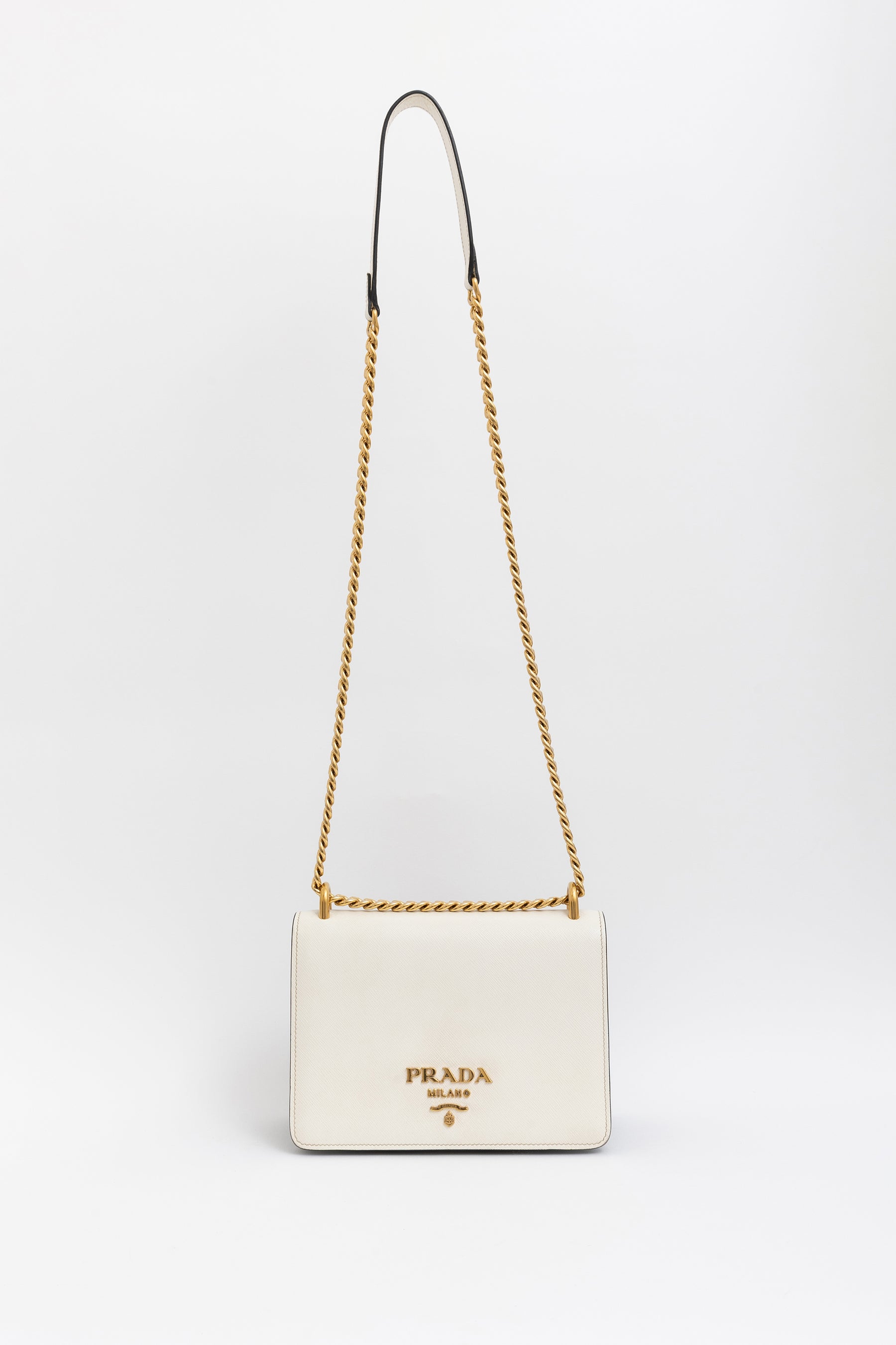 Saffiano Leather Shoulder Bag