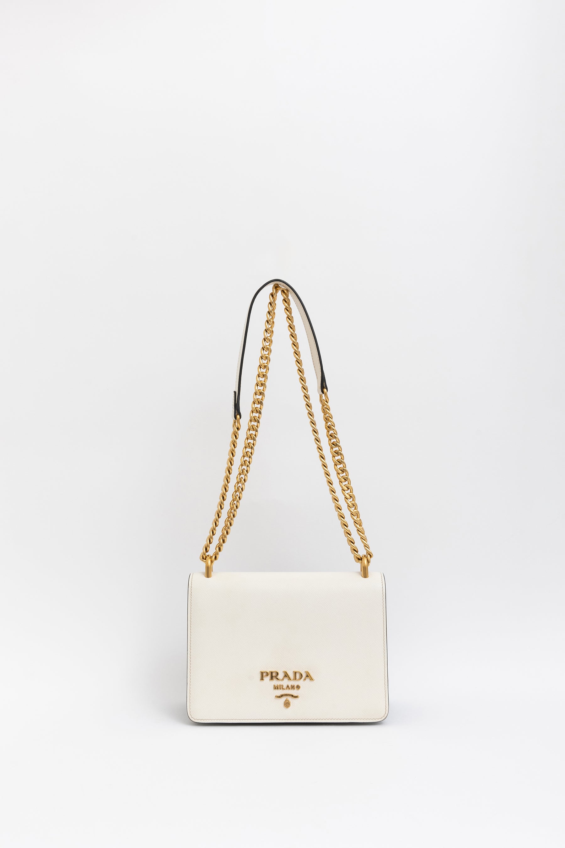 Saffiano Leather Shoulder Bag