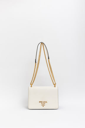 Saffiano Leather Shoulder Bag