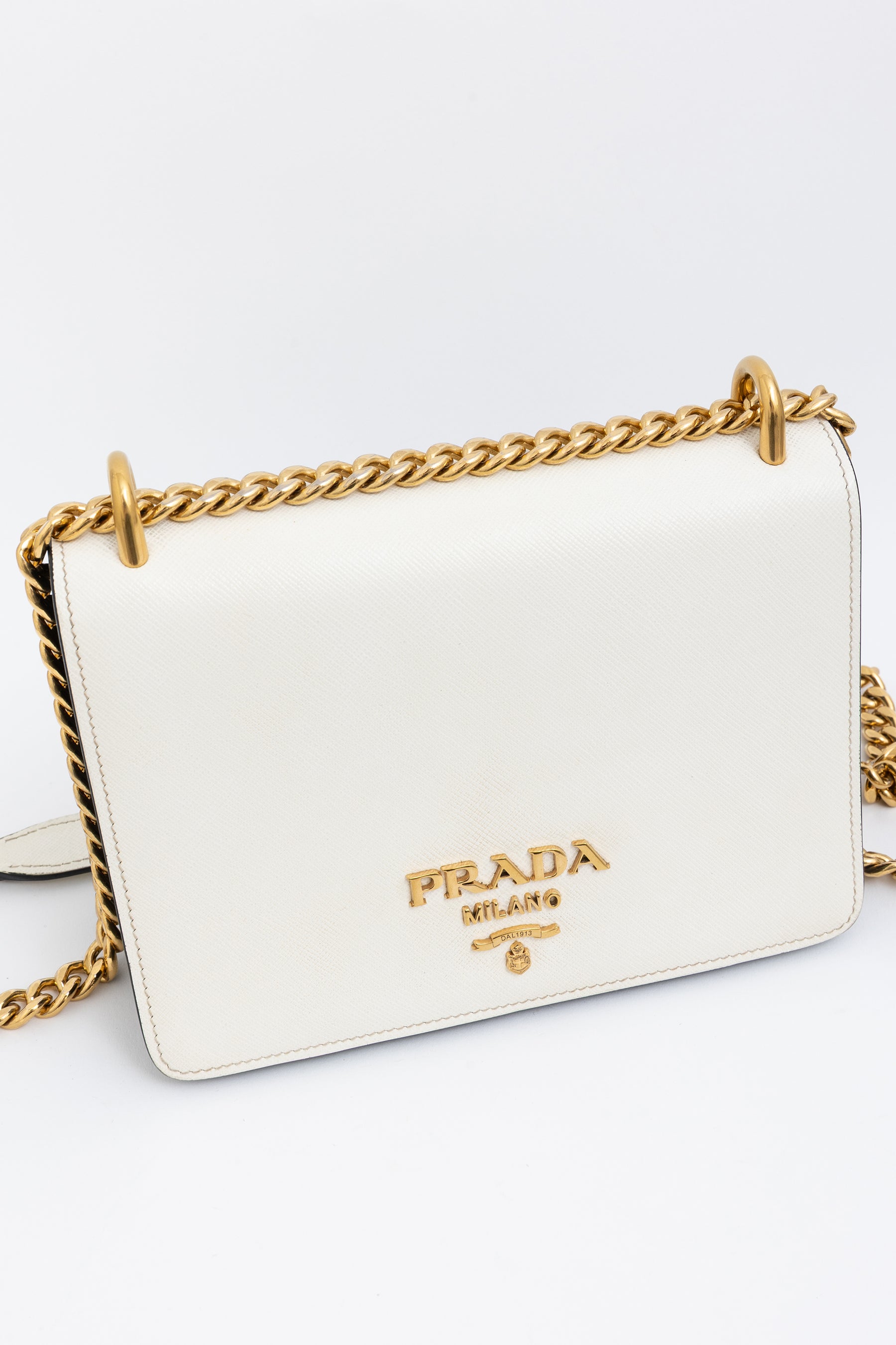 Saffiano Leather Shoulder Bag