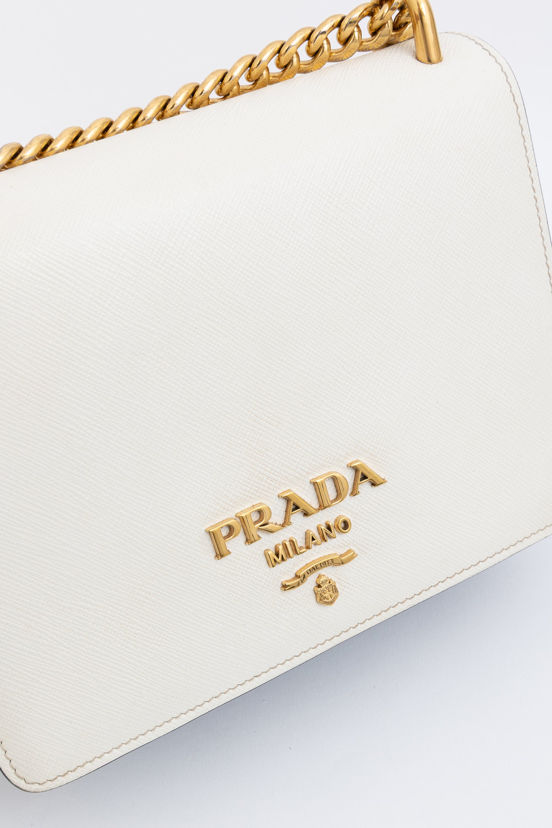 Saffiano Leather Shoulder Bag