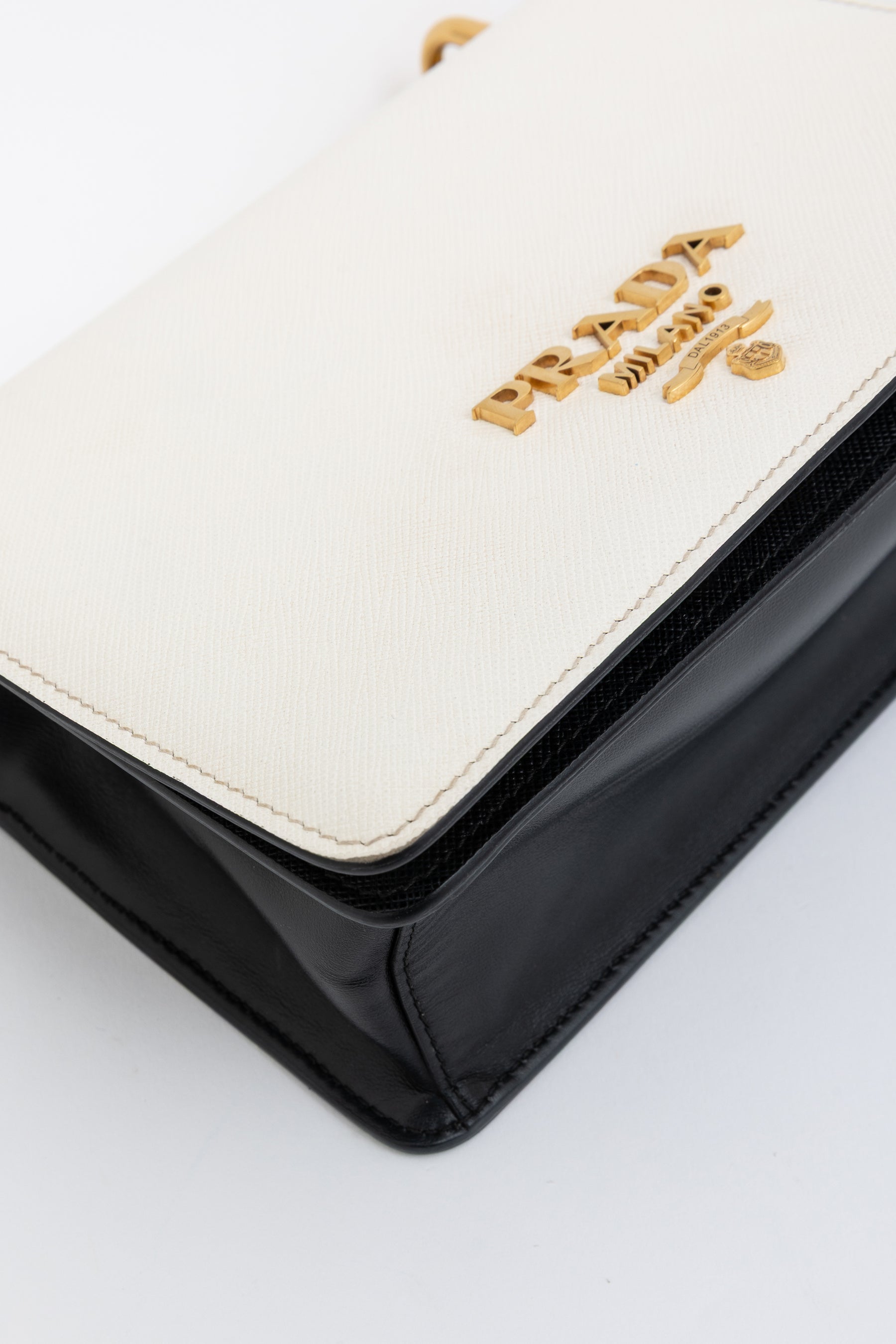 Saffiano Leather Shoulder Bag