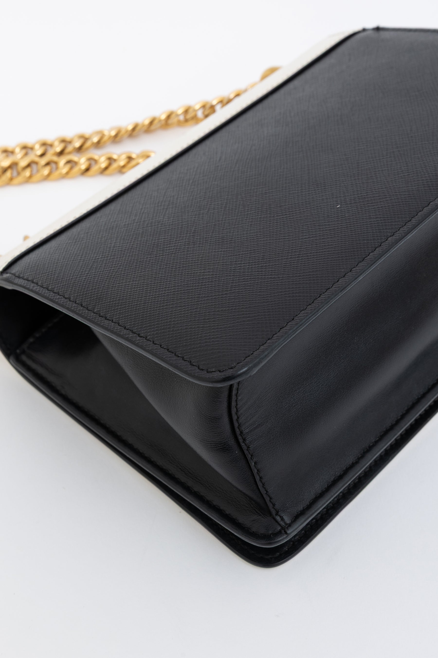 Saffiano Leather Shoulder Bag