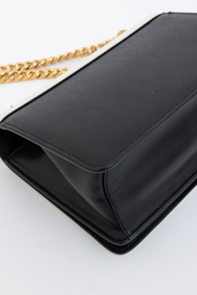 Saffiano Leather Shoulder Bag