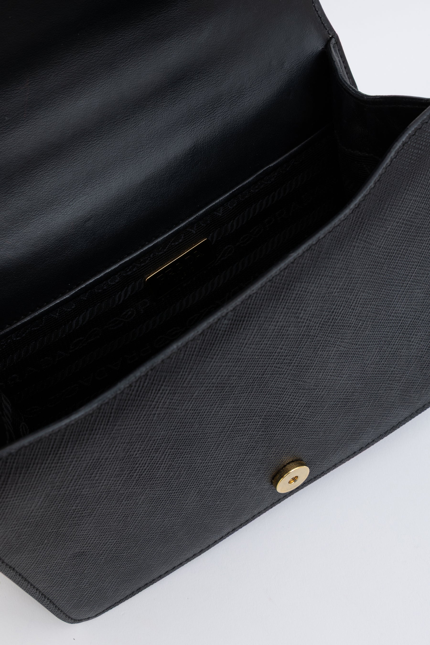 Saffiano Leather Shoulder Bag