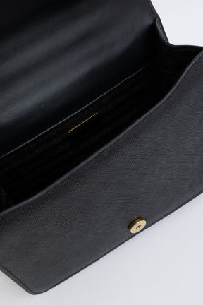 Saffiano Leather Shoulder Bag